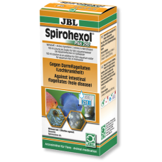 JBL Spirohexol Plus 250 - срещу "болестта на дупките в главата" (Hexamita, Spironucleus) 100 мл